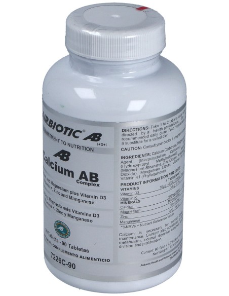 Airbiotic® Ab Calcium Complex 90 Tabletas
