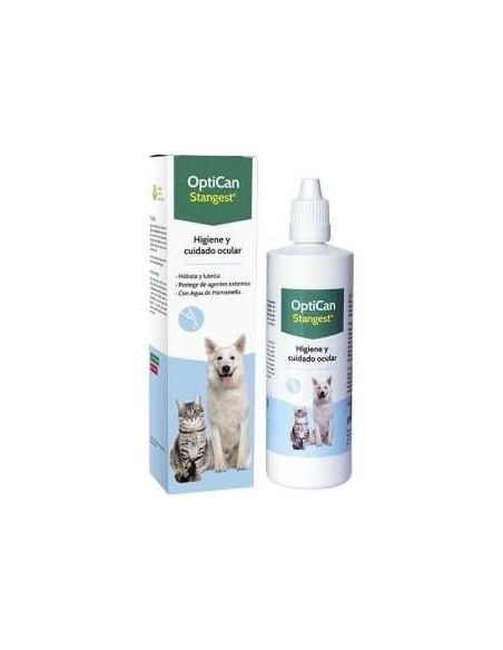 Optican Limpiador Ojos Perros Y Gatos 125Ml.