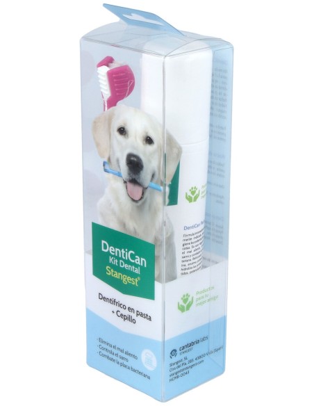 Kit Dental Cepillo+Pasta Perros 100Gr.