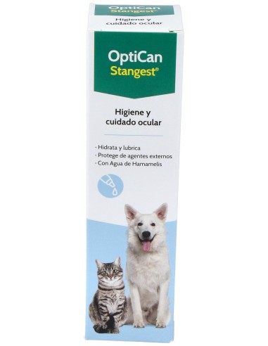 Optican Limpiador Ojos Perros Y Gatos 125Ml.