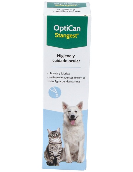 Optican Limpiador Ojos Perros Y Gatos 125Ml.