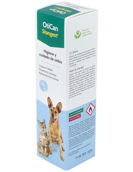 Otican Limpiador Oidos Perros Y Gatos 125Ml