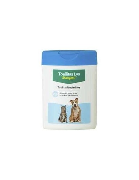 Toallitas Lys Piel Ojos Oidos Perros Y Gatos 40Uds