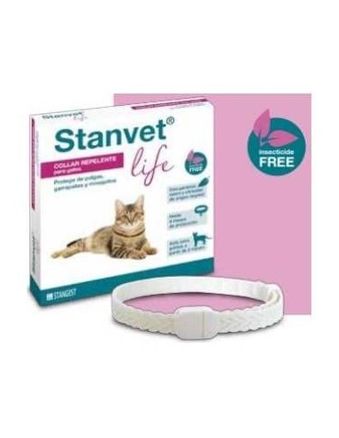 Collar Stanvet Life Gatos 37Cm.