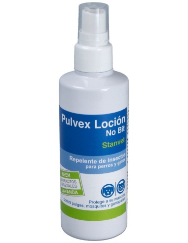 Pulvex Locion No Bit Repelente Perros Y Gatos 125M