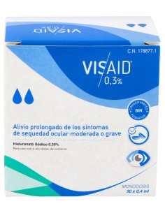 Visaid 0,3% Gotas Oculares Estériles 0,4Ml X 30Uds