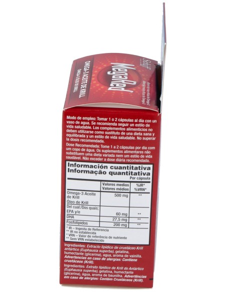 Megared® Omega 3 Aceite De Krill 30+10Cáps