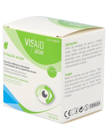 Visaid Aloe Irritacion Ocular 30Monodosis
