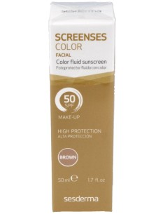 Sesderma Screenses Color Fluido Spf50+ Tono Brown 50Ml