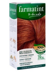 Farmatint Gel 7R Rubio Cobrizo 135Ml.