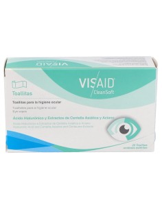 Visaid Clean Soft Toallitas Oftálmicas Estériles 20Uds