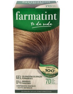 Farmatint Gel 7D Rubio Dorado 135Ml.