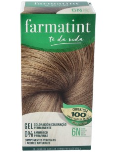 Farmatint Gel 6N Rubio Oscuro 135Ml.