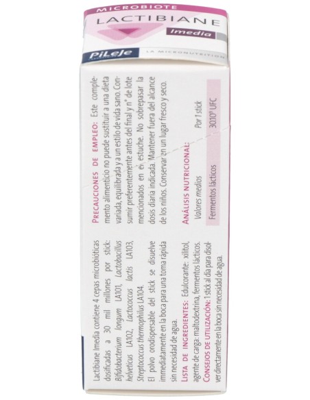 Lactibiane Imedia 4 Sticks