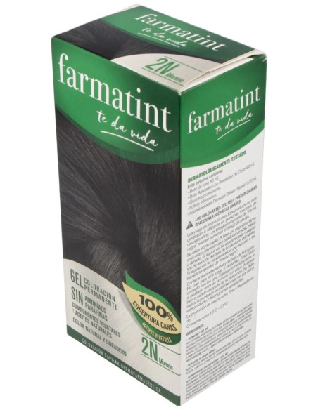 Farmatint Gel 2N Moreno 135Ml.