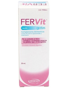 Fervit Líquido Gotas 30Ml