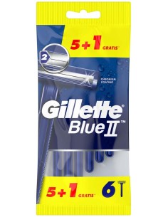 Gillette Maquinilla Desechable Blue2 Fija 5+1Ud
