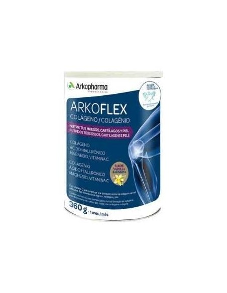 Arkoflex Colágeno + Ác. Hialurónico + Magnesio + Vitamina C Sabor Vainilla 360G