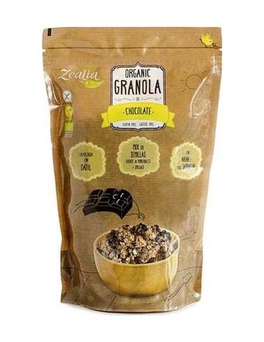 Zealia Granola De Chocolate Bio Sin Gluten 300G