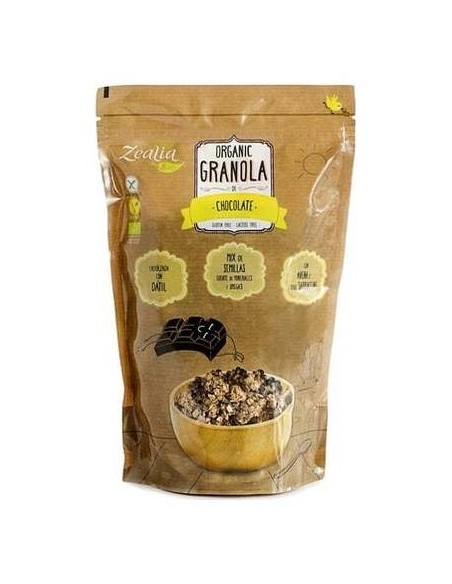 Zealia Granola De Chocolate Bio Sin Gluten 300G