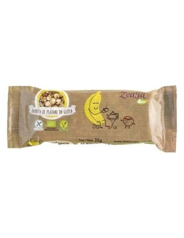 Barritas De Platano Y Avellanas 20Uds Bio Sg Vegan