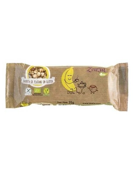 Barritas De Platano Y Avellanas 20Uds Bio Sg Vegan