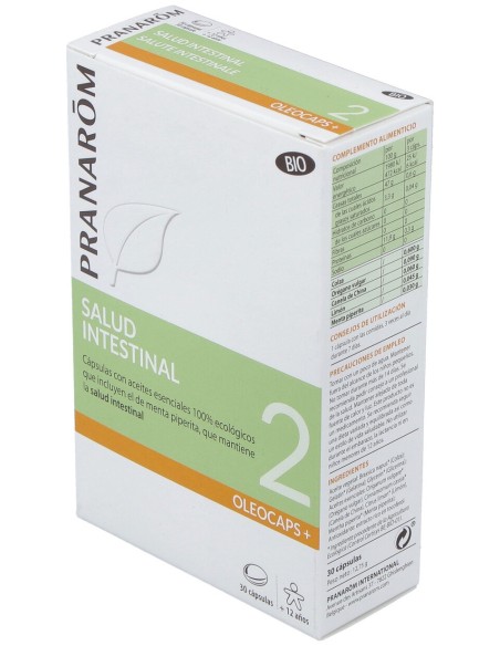 Pranarôm Oleocaps Salud Intestinal 30 Cápsulas