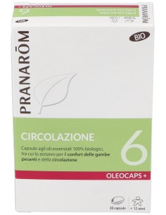 Pranarôm Oleocaps Circulación 30 Cápsulas