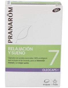 Pranarôm Oleocaps Relajación Y Sueño 30Cáps