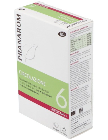 Pranarôm Oleocaps Circulación 30 Cápsulas