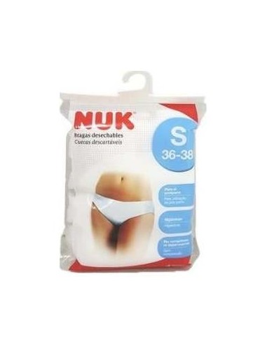 Nuk Bragas Desechables T-S 3Uds