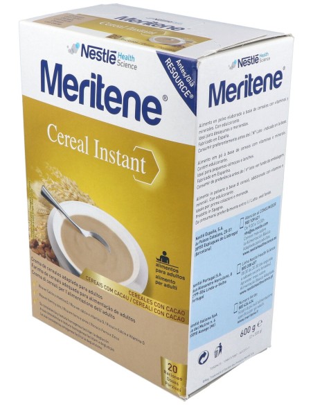 Meritene Cereal Cereales Con Cacao 300G+300G