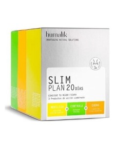 Humalik Slim Plan 20 Dias 20Sbrs+120Comp.