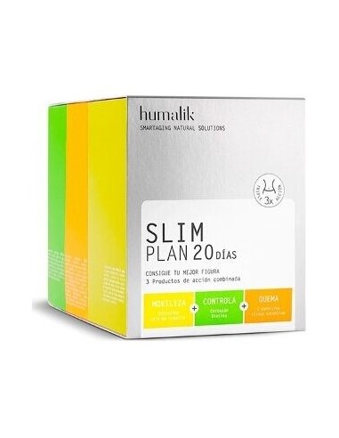 Humalik Slim Plan 20 Dias 20Sbrs+120Comp.