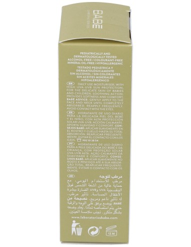 Crema Hidratante Facial Pediatrica Spf 30 50Ml.