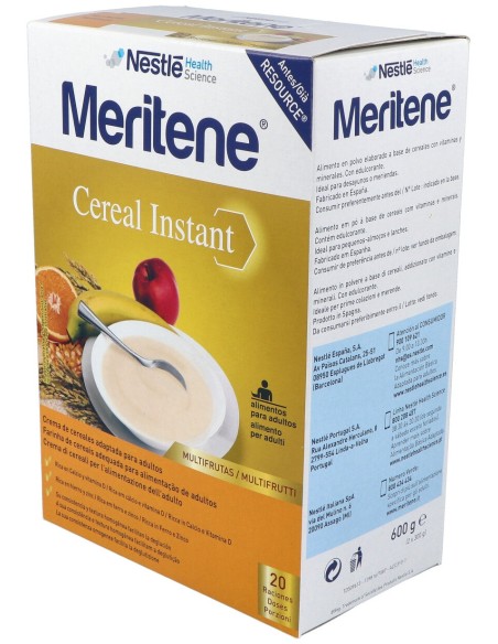 Meritene Cereal Multifrutas 300G 2Sobres