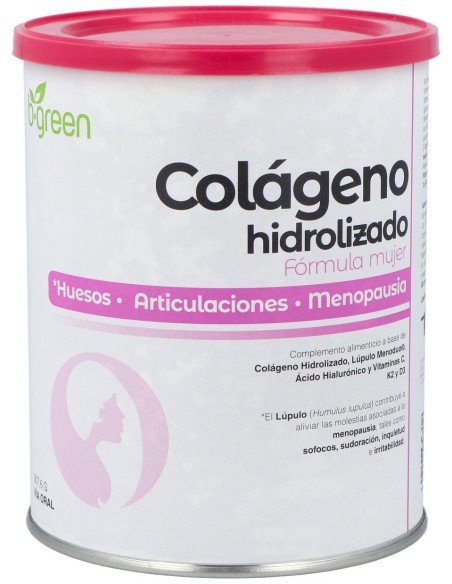 B-Green Colágeno Hidrolizado Fórmula Mujer 300G