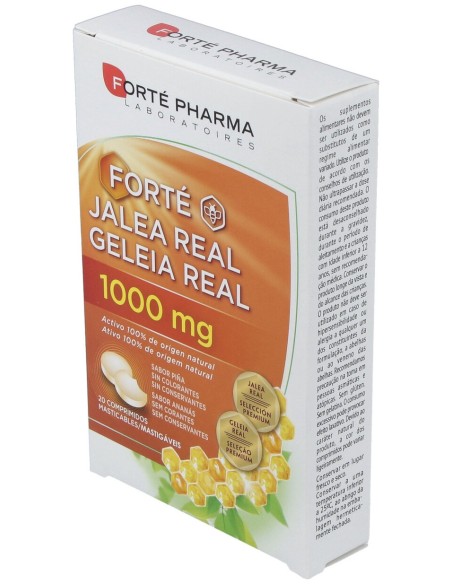 Forte Pharma Jalea Real Sabor Piña 20 Comprimidos Masticables