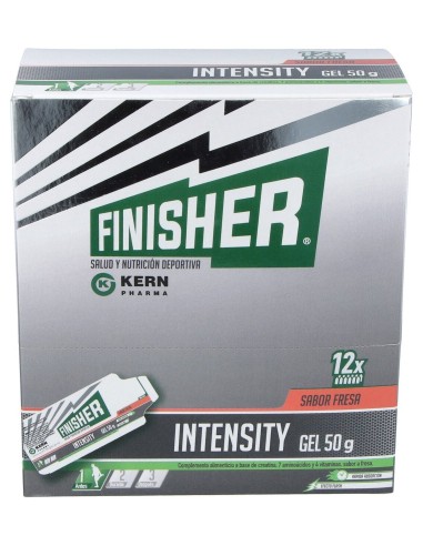 Finisher® Intensity Gel Energético Sabor Fresa...