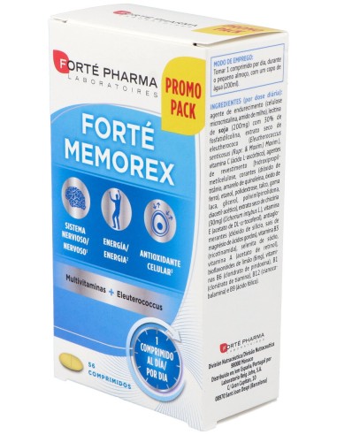 Forte Pharma Energy Memorex  56Comp