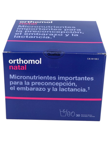 Orthomol Natal 30Dosis Granulado+Caps.