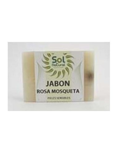 Solnatural Jabon Rosa Mosqueta Cicatrizan 100G