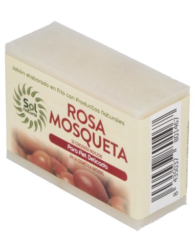 Solnatural Jabon Rosa Mosqueta Cicatrizan 100G