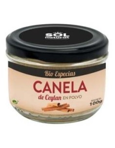 Solnatural Canela Polvo Ceylan Bio 100G