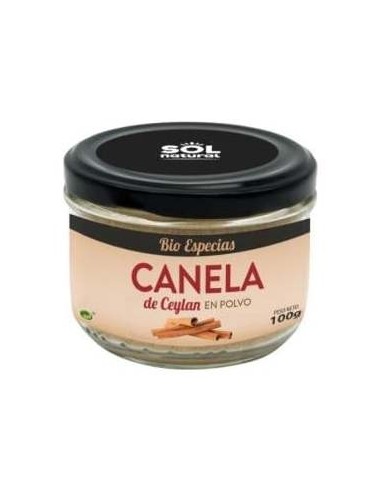 Solnatural Canela Polvo Ceylan Bio 100G