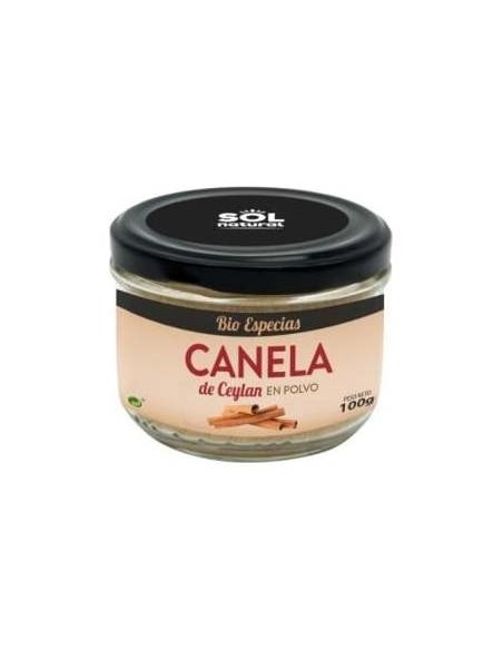 Solnatural Canela Polvo Ceylan Bio 100G