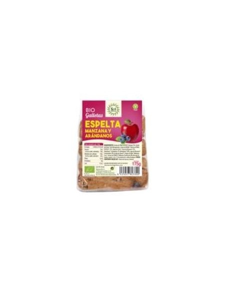 Galletas De Espelta Manzana Arandanos 175Gr. Bio