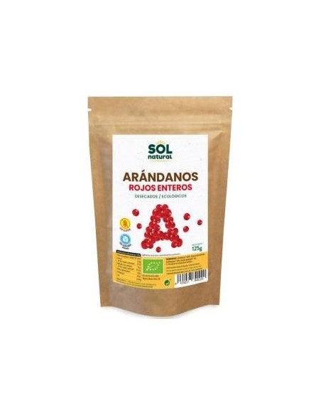 Solnatural Arandano Rojo Entero Bio S/A 125G