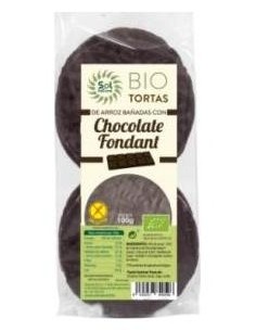 Sol Natural Tortas De Arroz Chocolate Fondant Bio 100G