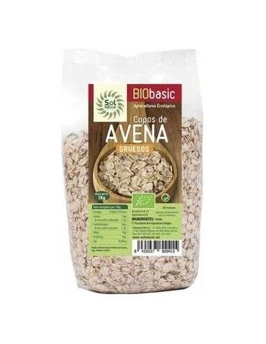 Sol Natural Copos Avena Grueso Sin Gluten...